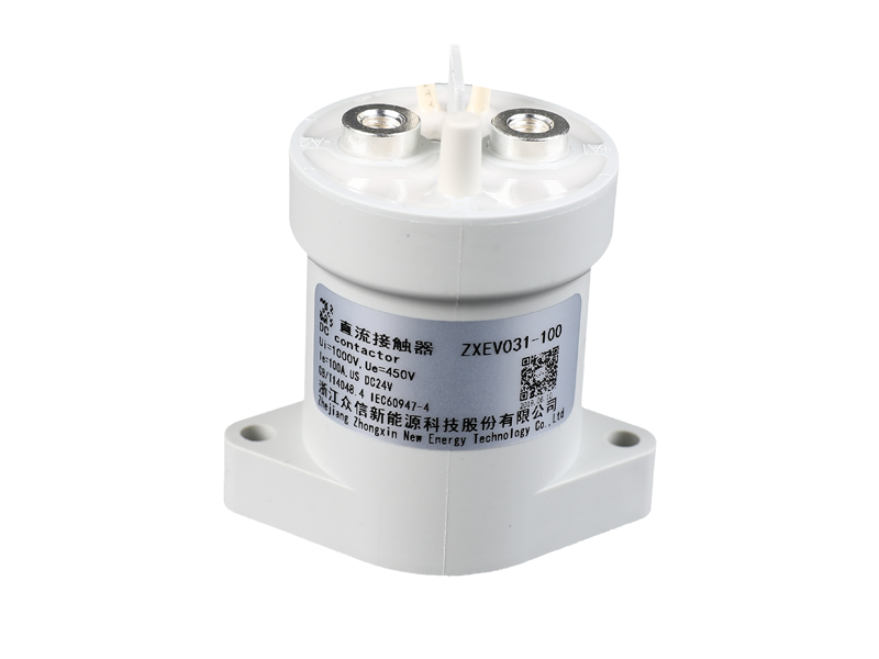 Energy Saving ZXEV031-100A Epoxy Encapsulation High Voltage DC Contactor