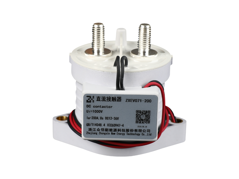 ZXEV071-200A Non-polar epoxy package 450VDC High Voltage DC Contactor