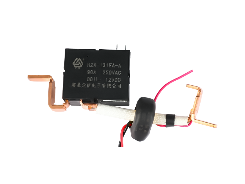 90A Magnetic Latching Relay Flexible connection for rail meter